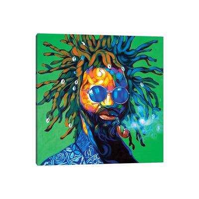 iCanvas "Man Of Steel" by Akintayo Akintobi Canvas Print
