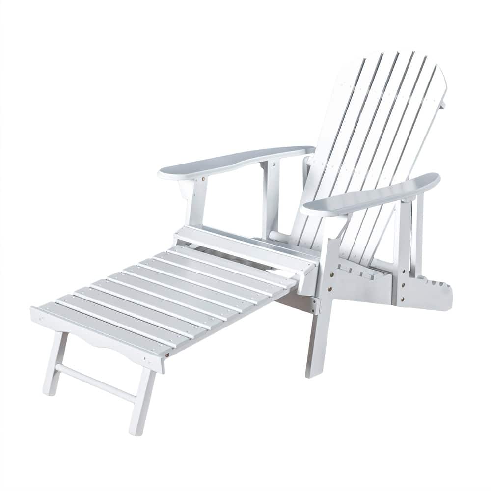 Hayle Wood Outdoor Reclining Adirondack Chair by Christopher Knight Home - 67.25" L x 29.50"W x 29.50" H