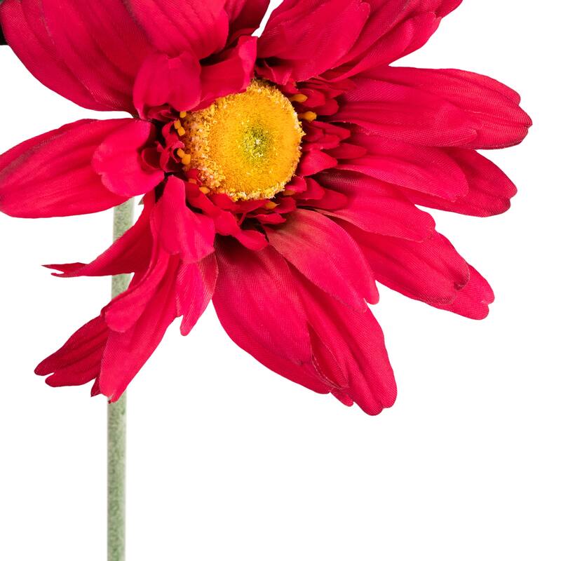 Gerbera Daisy Artificial Floral Stem Spray - 27" - Bright Pink