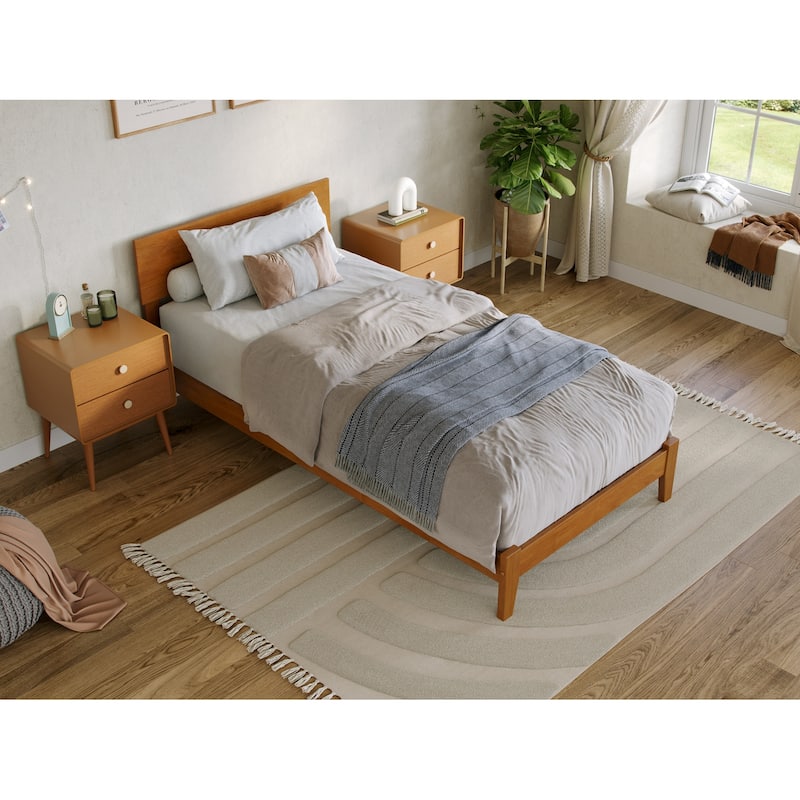 AFI, Orlando Solid Wood Low Profile Platform Bed