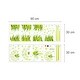 preview thumbnail 4 of 3, Walplus Glow in Dark Dandelion 3D Butterflies Wall Sticker Home Decor