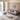 Modern L Shaped Sofa 101.97" Sectional Suede 3 Seat Couch with Ottoman and 3 Pillows for Living Room