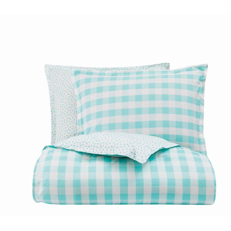 SCOUT Barnaby Checkham 3 Piece Comforter Set - King
