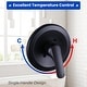 preview thumbnail 18 of 30, WOWOW Single Handle 5-Spray Round Shower Faucet with Tub Spout