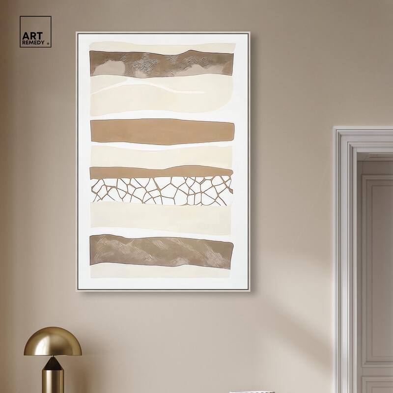 Relief Rifts II Canvas by Art Remedy