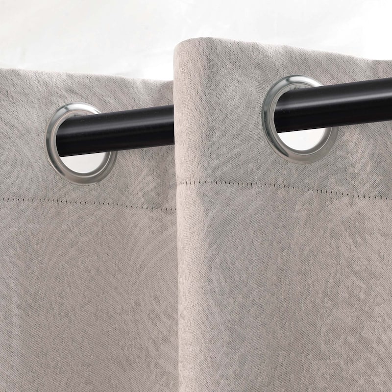 Superior Waverly Washable Room Darkening Curtains, Set of 2 Panels