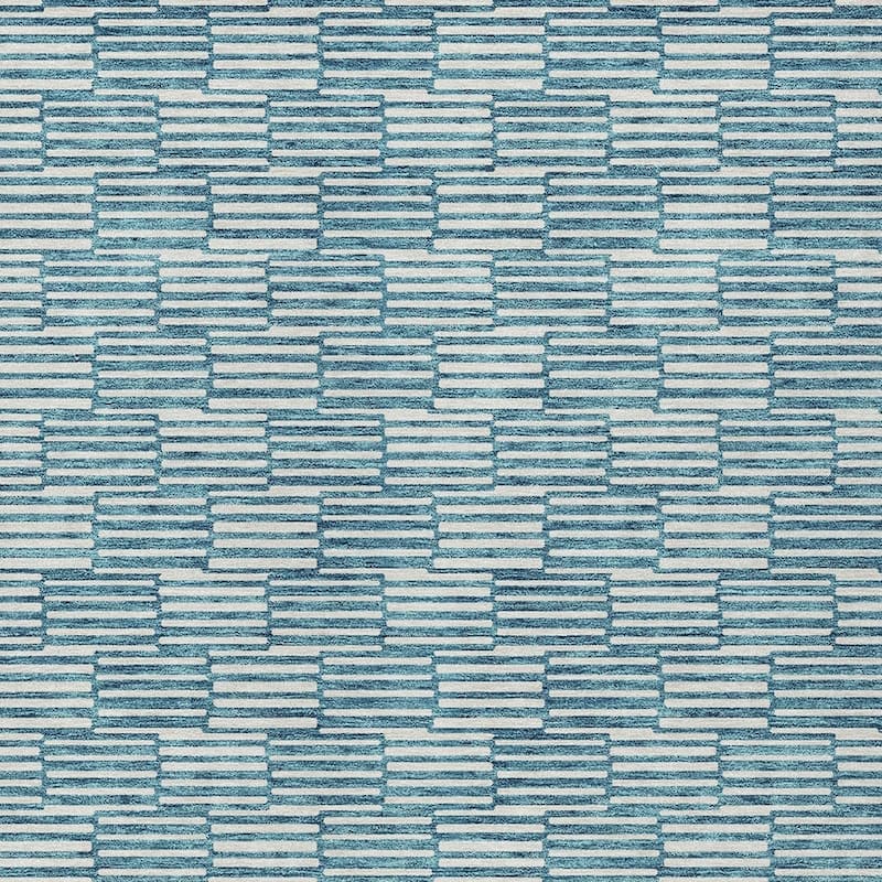 HomeRoots Geometric Transitional Rectangle Outdoor Rug