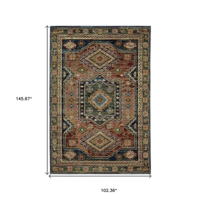 HomeRootsTribal Bohemian Rectangle Area Rug
