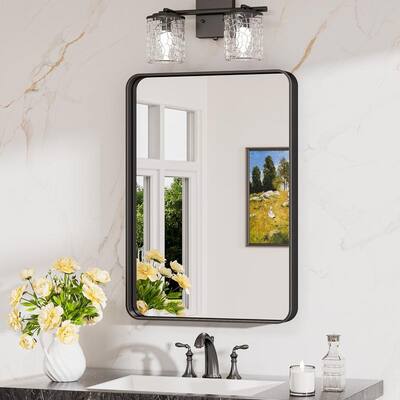 Keonjinn Metal Framed Bathroom Mirrors Wall Mirrors