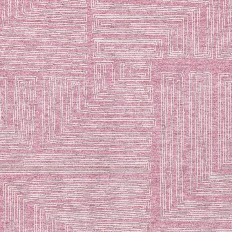 HomeRoots Geometric Transitional Rectangle Outdoor Rug