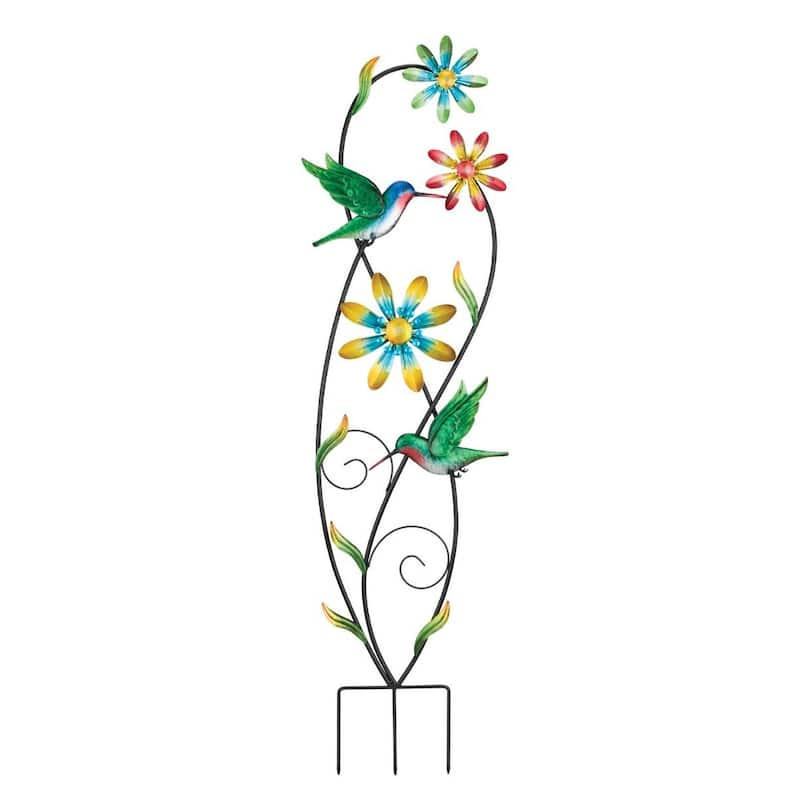 Vine Spinner Stake - Hummingbird