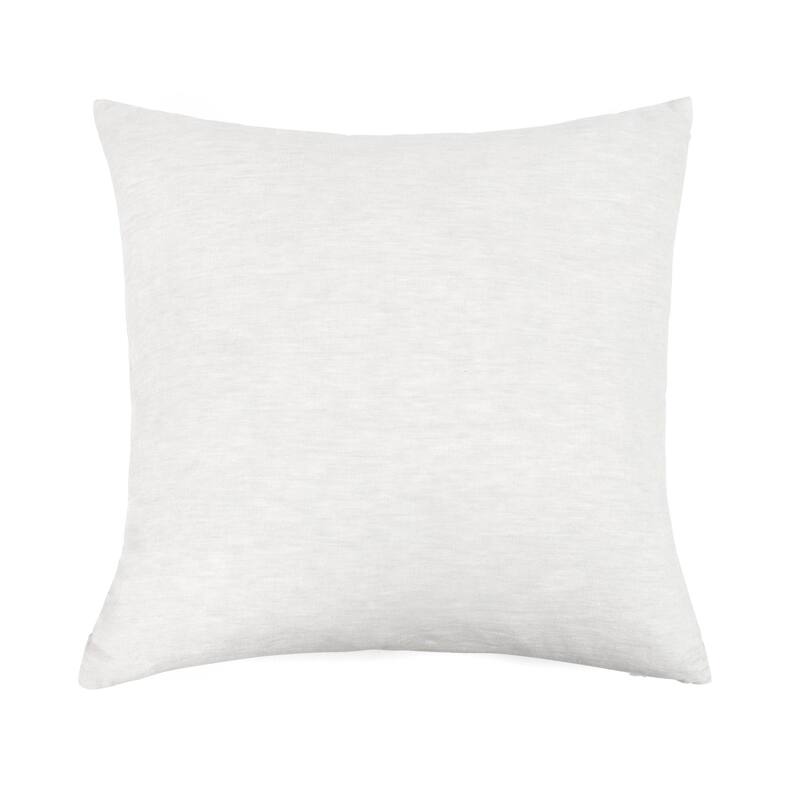French Linen Pillow with Removable Sham by BOKSER HOME