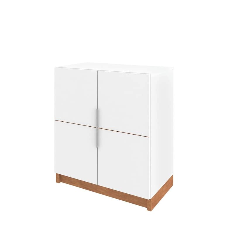 Manhattan Comfort Cornelia 4 Shelf Cabinet