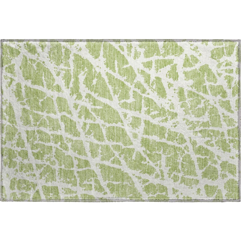 Premium Washable Super Soft Modern Crackle Mayfield Rug