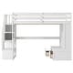 preview thumbnail 14 of 12, Multifunctionl Design Full Size Loft Bed