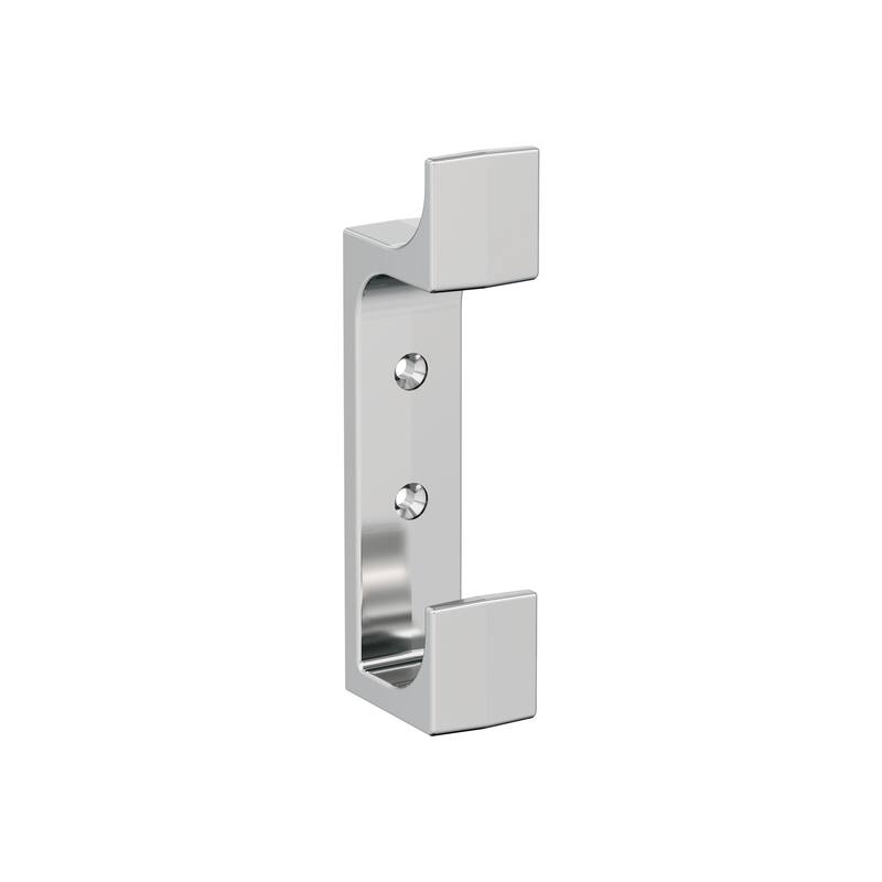 Amerock Bray Double Prong Decorative Wall Hook - Polished Chrome