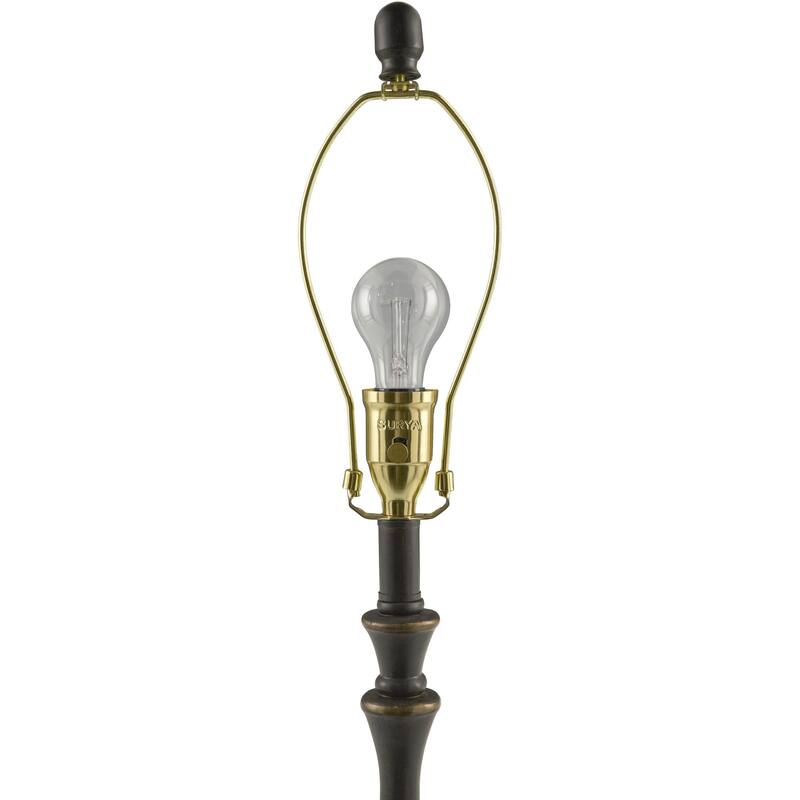 Livabliss Bettiny Rustic Accent Table Lamp - 34"H x 10"W x 10"D