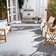 preview thumbnail 5 of 177, SAFAVIEH Courtyard Jonell Indoor/ Outdoor Patio Backyard Rug 10' x 14' - Grey/Navy