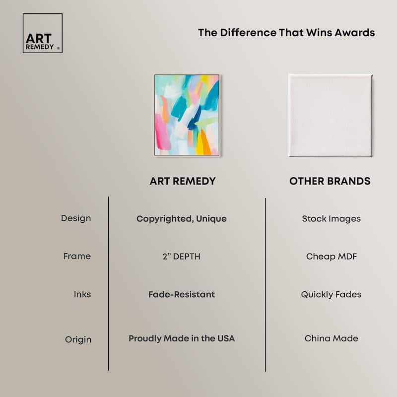 Whirlwind of Color I Canvas by Art Remedy