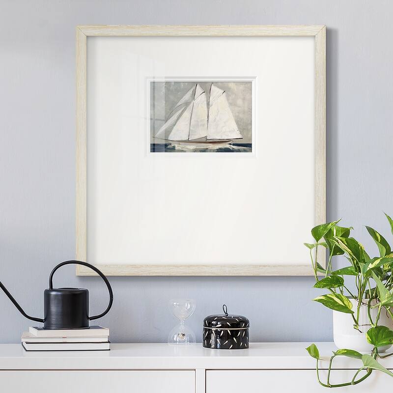 Setting SailPremium Framed Print