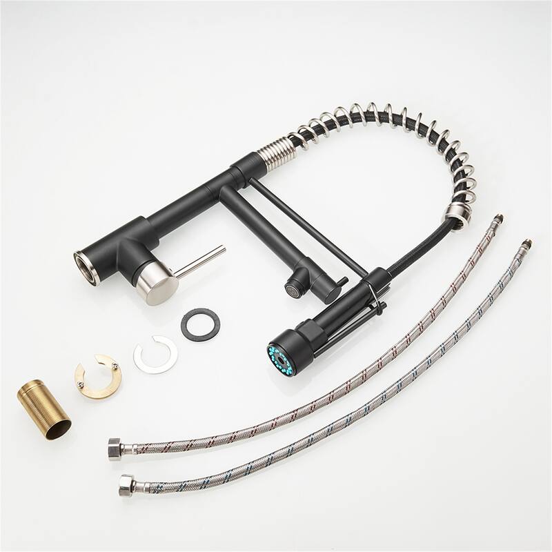 Single Handle Single Lever Kitchen Faucet with Pull Down Sprayer