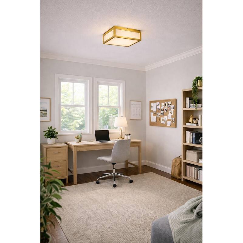 10-inches Integrated LED Flush Mount Light