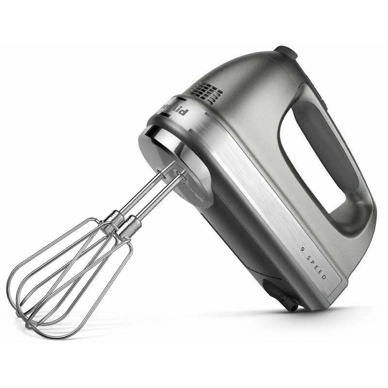 KitchenAid 9-Speed Hand Mixer with Turbo Beater II Accessories