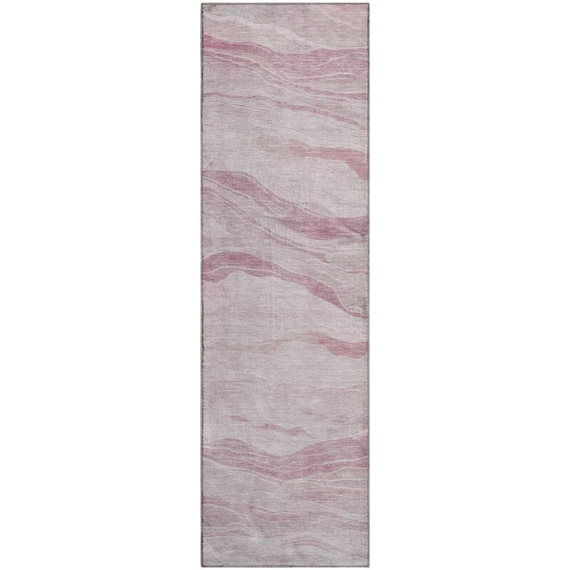 Premium Washable Super Soft Modern Waves Mayfield Rug