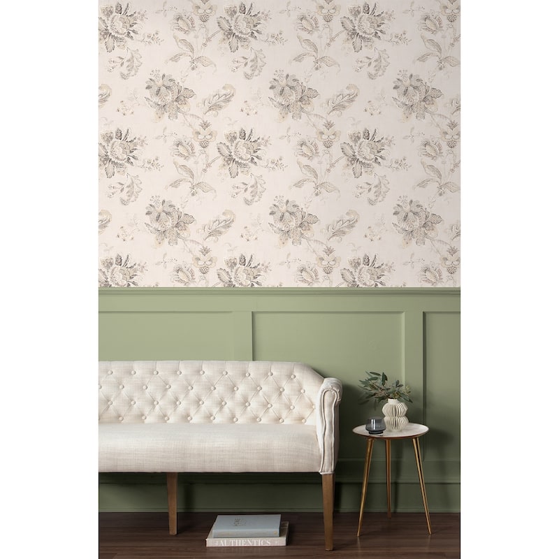 NextWall Anelda Jacobean Peel and Stick Wallpaper