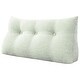 preview thumbnail 27 of 28, WOWMAX Queen Bed Headboard Wedge Pillow Backrest Twin