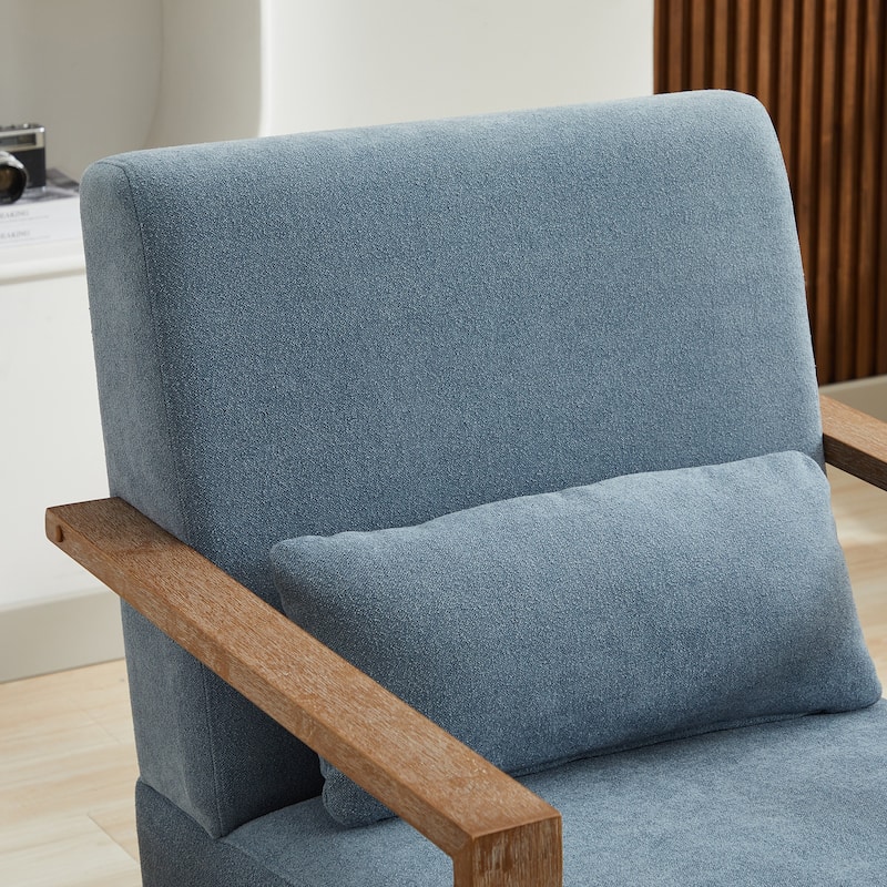 30.3"W Swivel Modern Upholstered Accent Chair