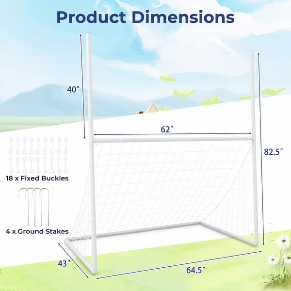 2 in 1 All Weather Football Training Equipment for Park School