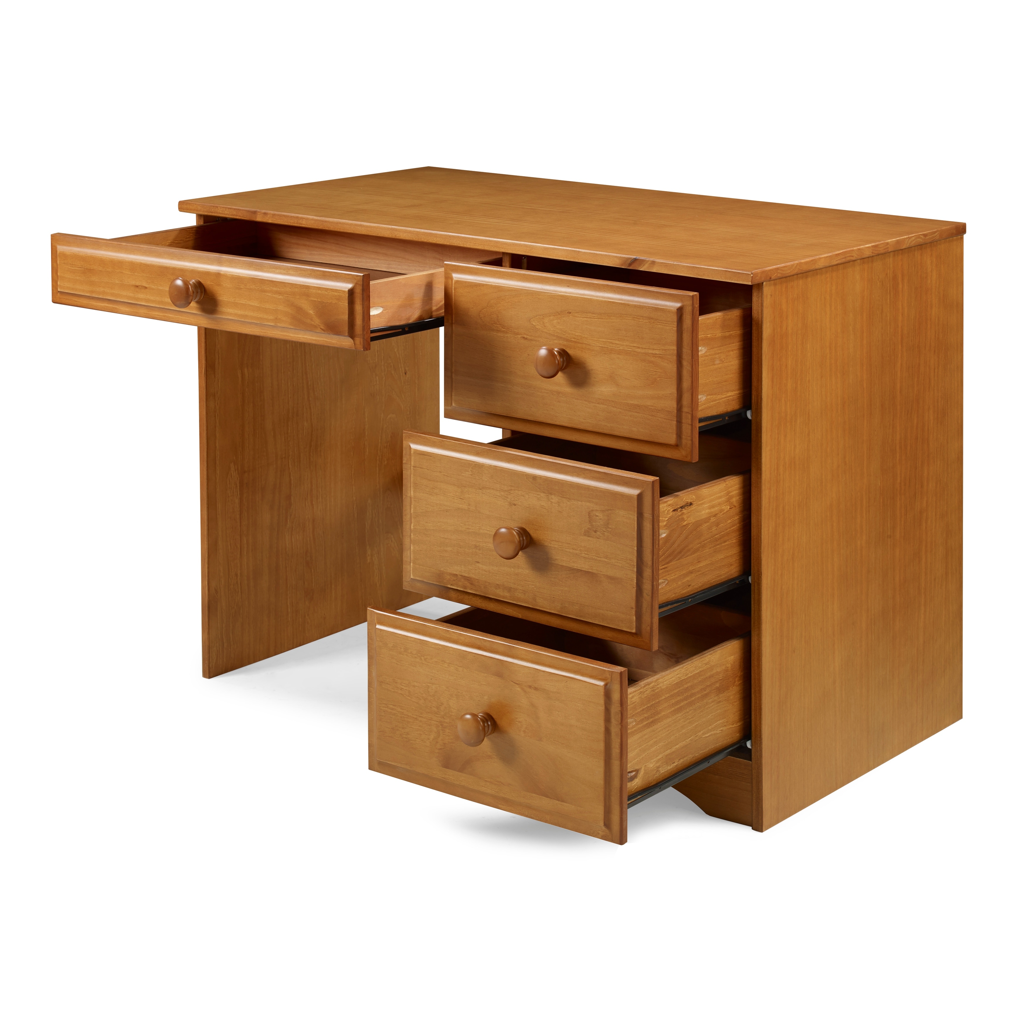 Camaflexi essentials writing desk outlet with four drawers