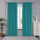 preview thumbnail 65 of 65, Deconovo Mix & Match Blackout and Bronze Print White Sheer 4 Piece Curtain Panel Set
