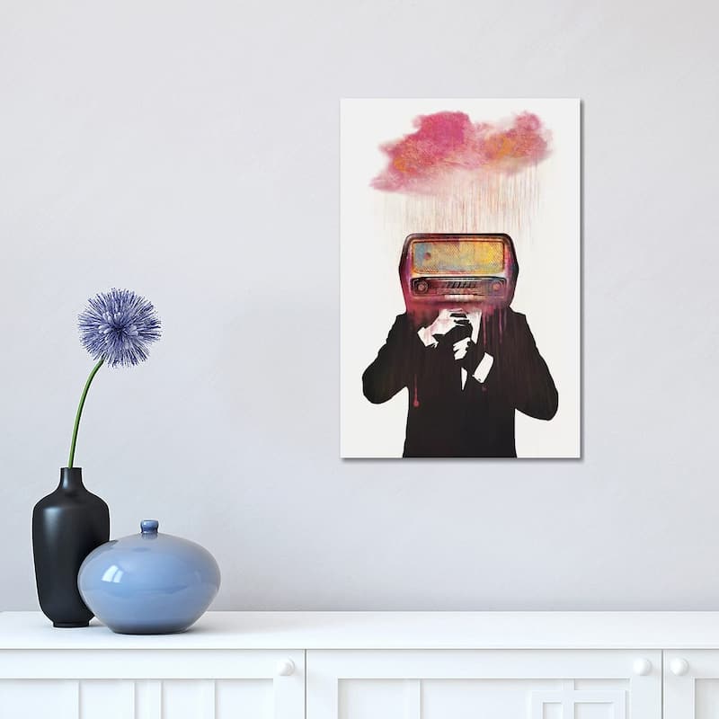 iCanvas "Radiohead" by Daniel Taylor Canvas Print - 18x12x1.5