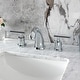 preview thumbnail 1 of 20, Kingston Brass Manhattan Two-Handle 3-Hole Deck Mount Widespread Bathroom Faucet with Retail Pop-Up Drain