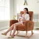 preview thumbnail 56 of 105, HOMYKA Rocking Chair for Nursery with Footrest