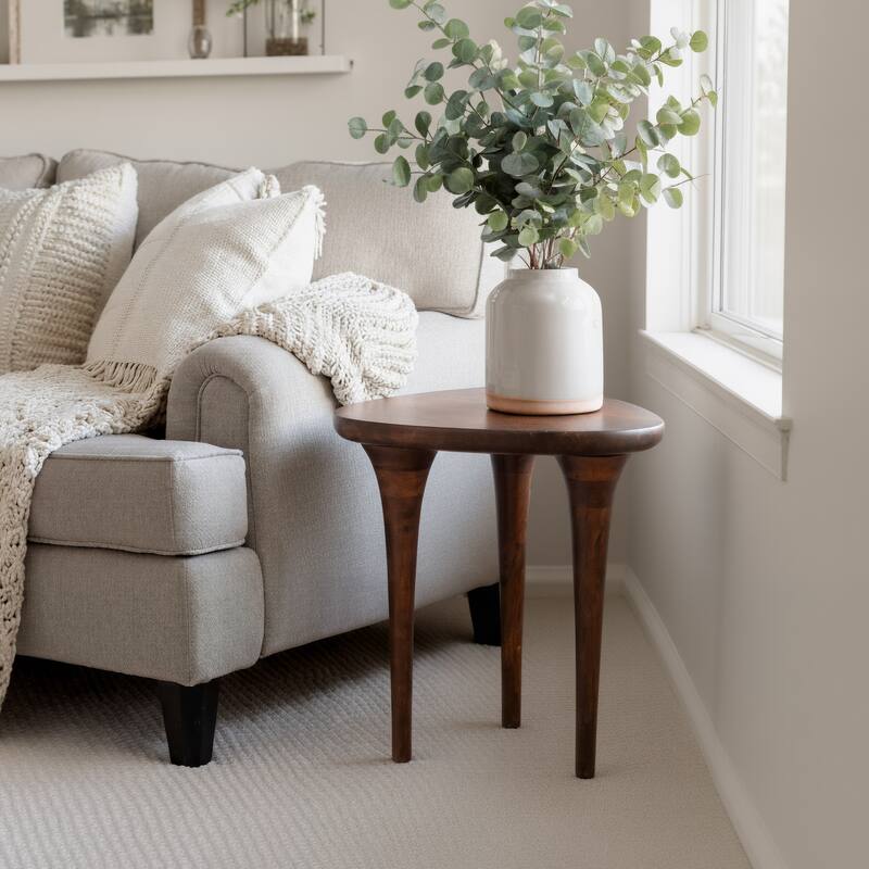 Spiker Side Table Walnut - Walnut