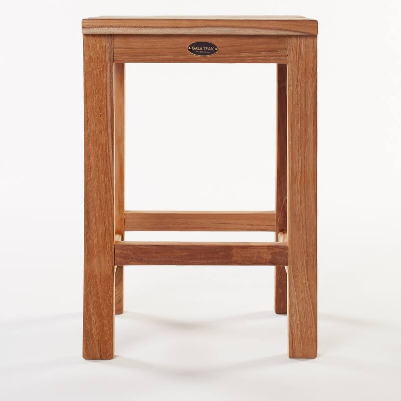 Teak Shower Bench SUN 12" (30 cm)