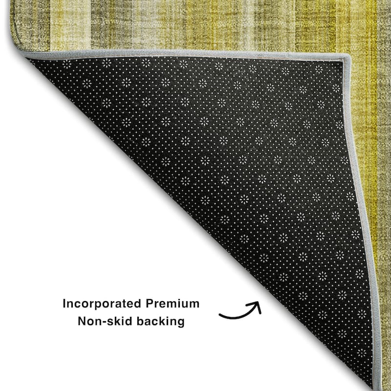 Premium Washable Super Soft Modern Stripes Mayfield Rug