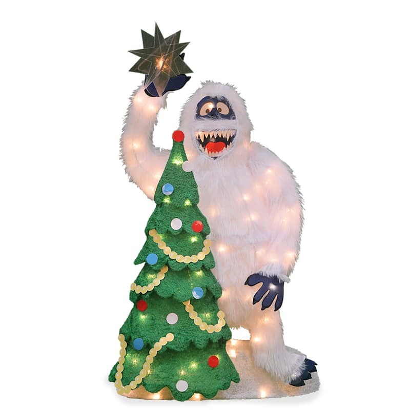 32" Lighted Bumble Topping the Tree Christmas Outdoor Yard Decoration