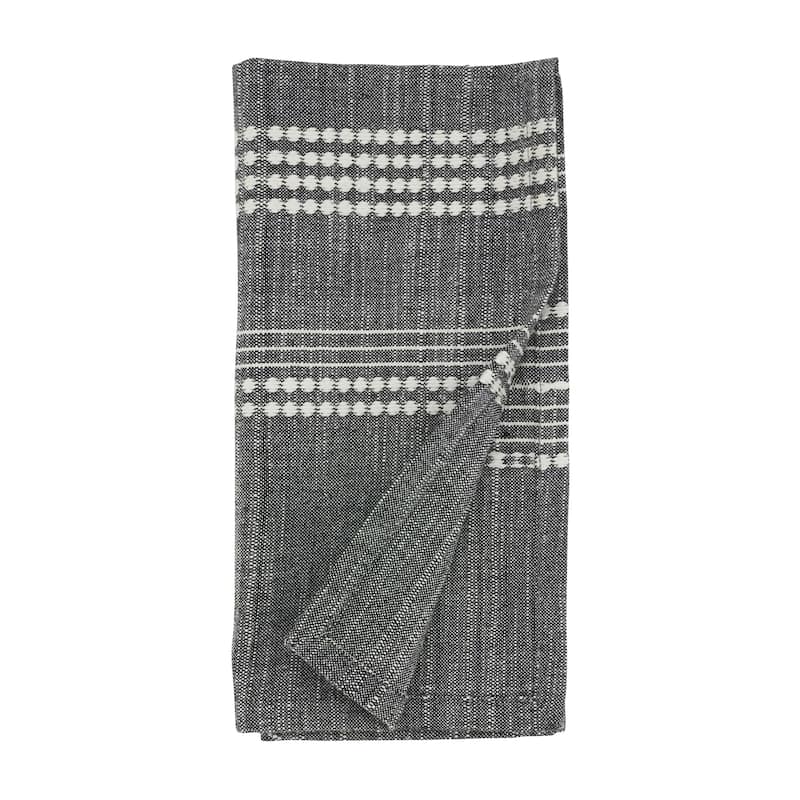 Table Napkins With Striped Design (Set of 4)