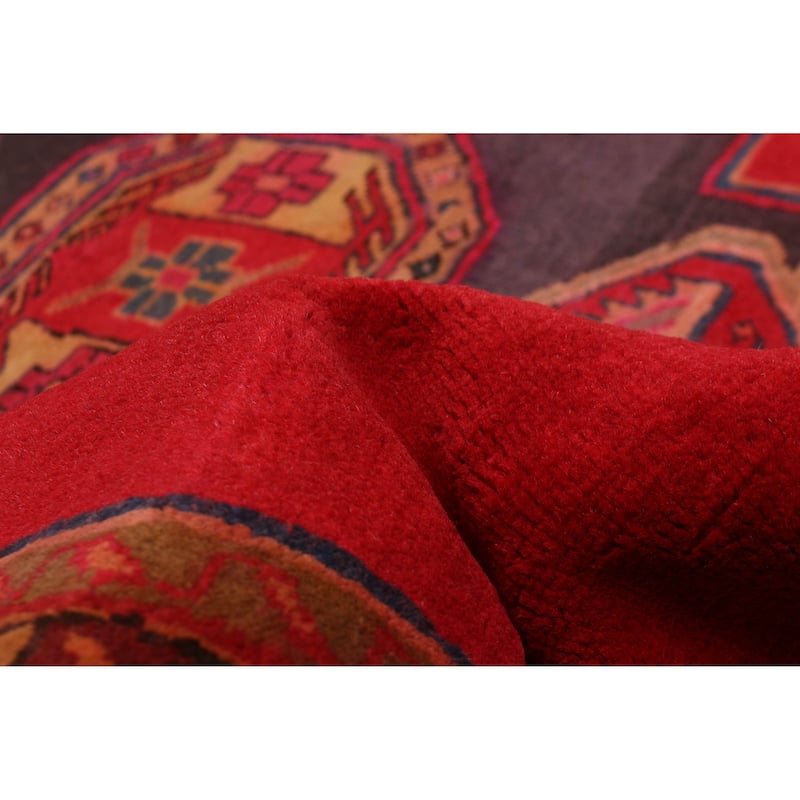 ECARPETGALLERY Hand-knotted Konya Anatolian Red Wool Rug - 3'9 x 9'3