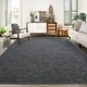 preview thumbnail 14 of 16, Garvee Boho Area Rug Modern Indoor High-Low Pile Floor Cover 4' x 6' - Grey - Rectangle
