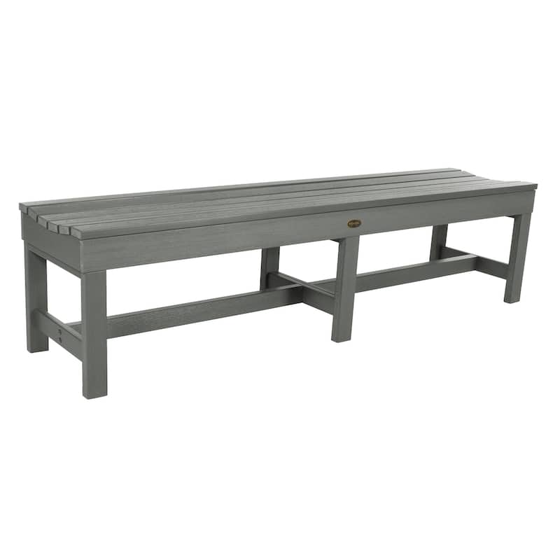 Highwood Commercial Grade Weldon 6ft Backless Picnic Bench - Coastal Teak