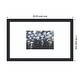 preview thumbnail 11 of 13, Hanging Blossoms in Tranquil Night by Hannah Dawson Wood Framed Wall Art Print Black