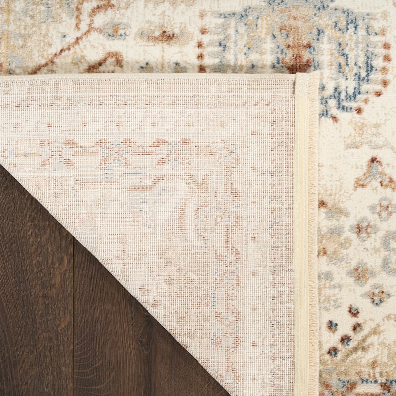Nourison Pardis Indoor only Cream / Ivory Persian Area Rug