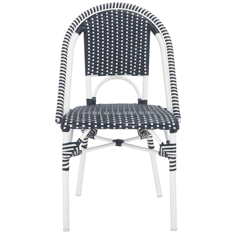 SAFAVIEH Outdoor Patio Furniture Torino Side Chair (Set of 2) - 21"W x 20"D x 33"H