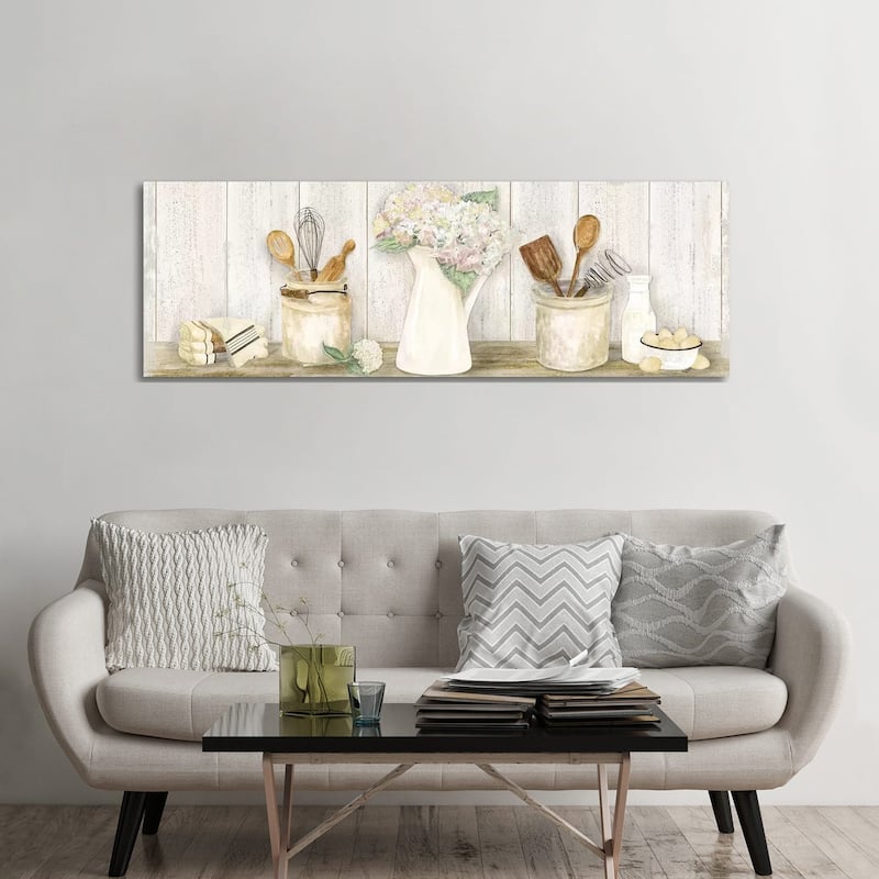 iCanvas "Vintage Kitchen Panel" by Tara Reed Canvas Print