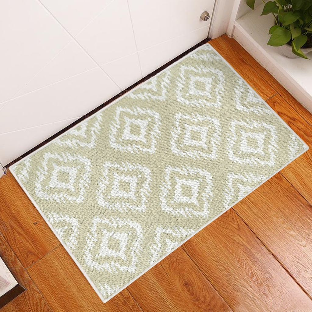 Sussexhome Heavy Duty Ultra Thin Non Slip Washable Cotton Indoor Rug - 2' x 3'